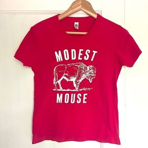 Like New Vintage Deadstock Modest Mouse Buffalo Fitted Shirt Rare Size M
